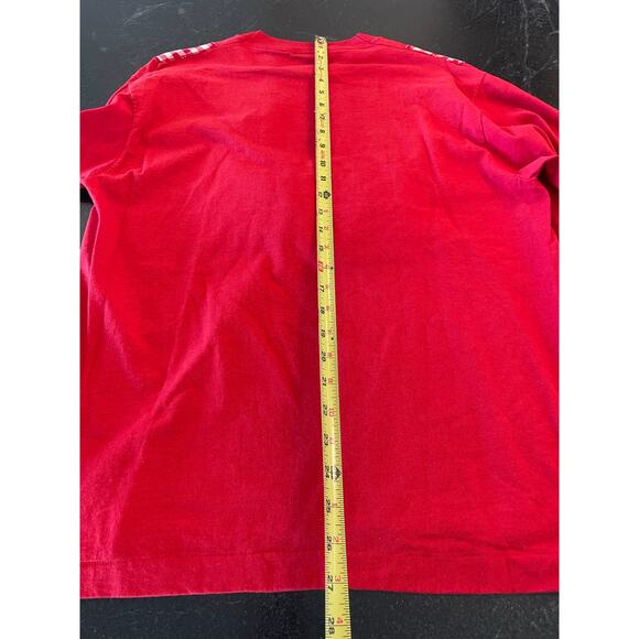 Vintage Hand made Rag Beard Santa L/S ladies shirt L 1990's christmas - Picture 6 of 8